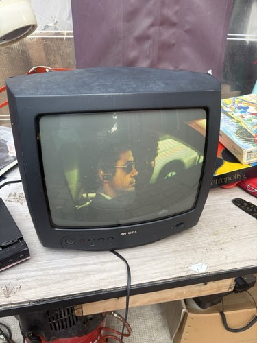 Televisore vintage philips - tv,