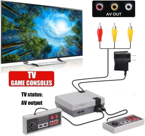 Console gioco retrò con - console,