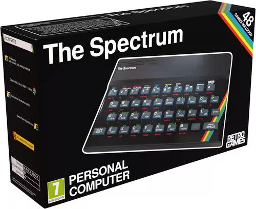 The spectrum retro - spectrum, console